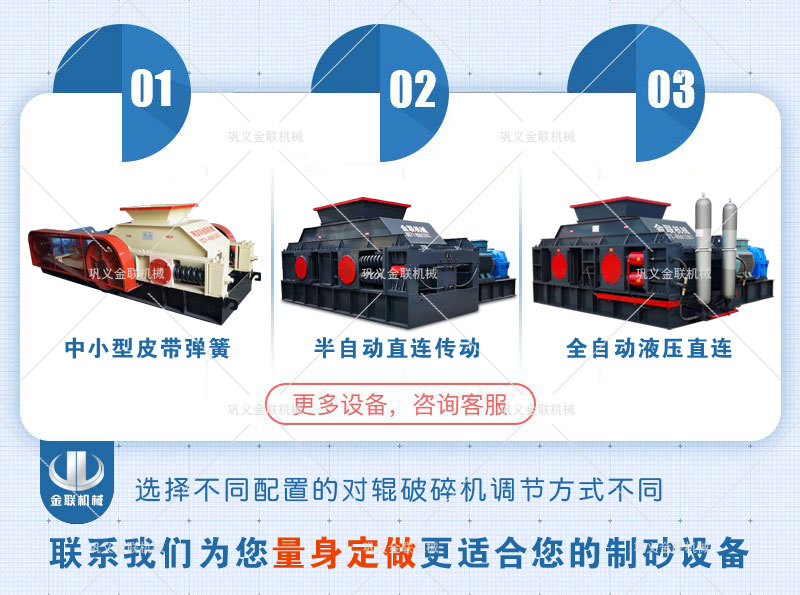 液壓對輥制砂機型號參數(shù)、市場價位多少？